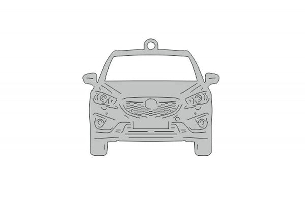 Car Keychain for Mazda CX-5 I (type FRONT) - decoinfabric