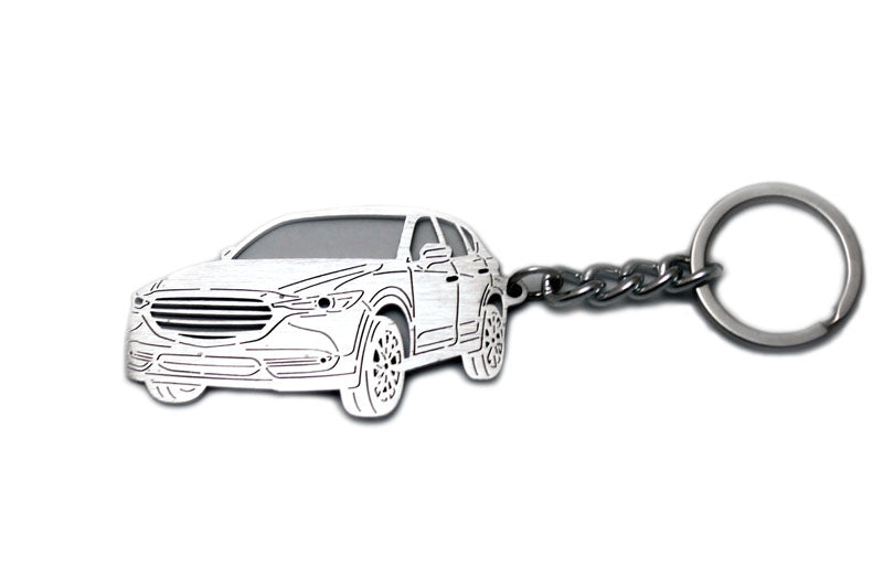 Car Keychain for Mazda CX-5 II (type 3D) - decoinfabric