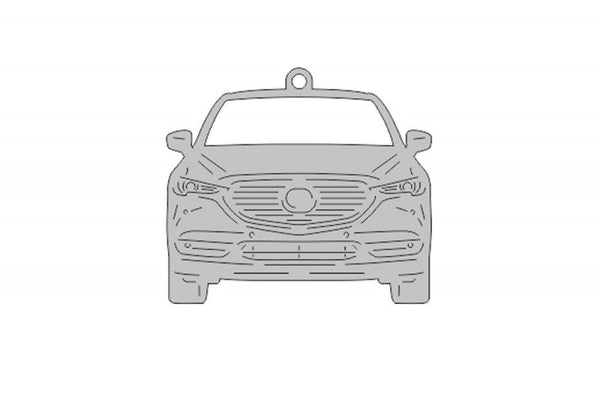 Car Keychain for Mazda CX-5 II (type FRONT) - decoinfabric