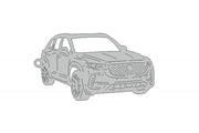 Car Keychain for Mazda CX-50 (type 3D) Keychains opdesign