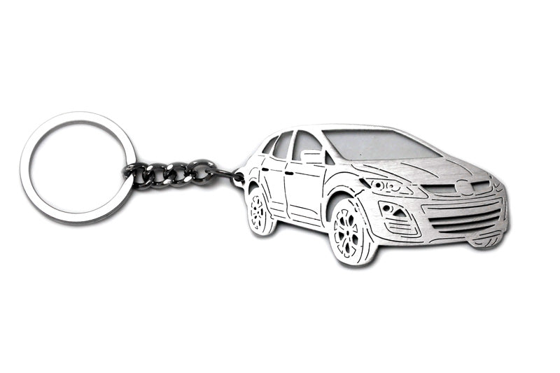 Car Keychain for Mazda CX-7 (type 3D) - decoinfabric