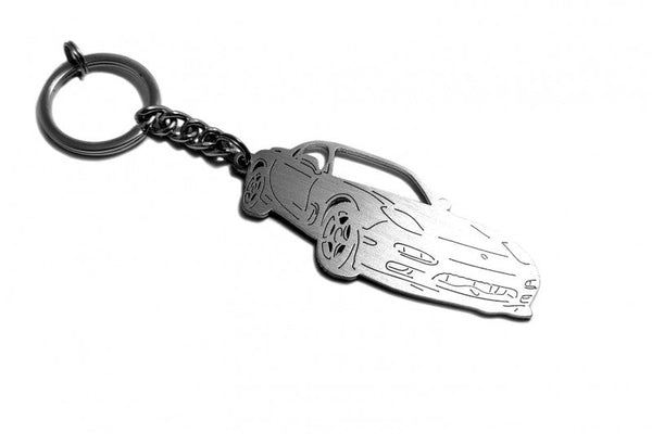 Car Keychain for Mazda RX-7 III (type 3D) - decoinfabric