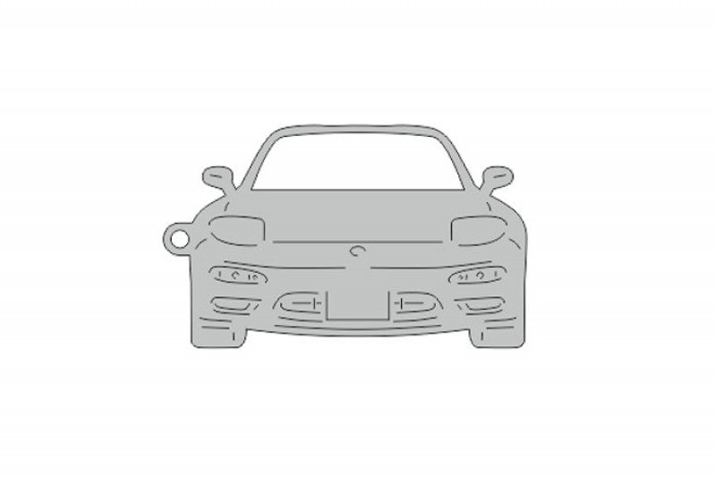 Car Keychain for Mazda RX-7 III (type FRONT) Keychains opdesign