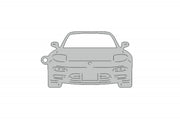 Car Keychain for Mazda RX-7 III (type FRONT) Keychains opdesign