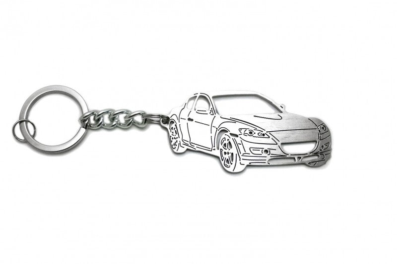 Car Keychain for Mazda RX-8 (type 3D) - decoinfabric