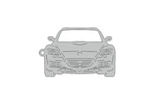Car Keychain for Mazda RX-8 (type FRONT) Keychains opdesign