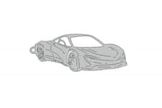 Car Keychain for McLaren Speedtail (type 3D) Keychains opdesign