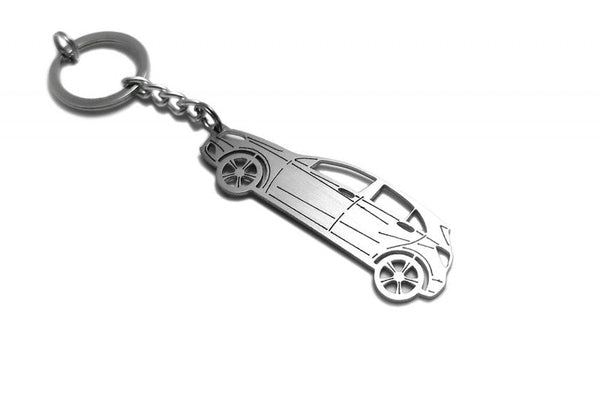 Car Keychain for Mercedes A-Class W176 (type STEEL) - decoinfabric