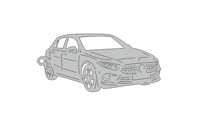 Car Keychain for Mercedes A-Class W177 (type 3D) Keychains opdesign