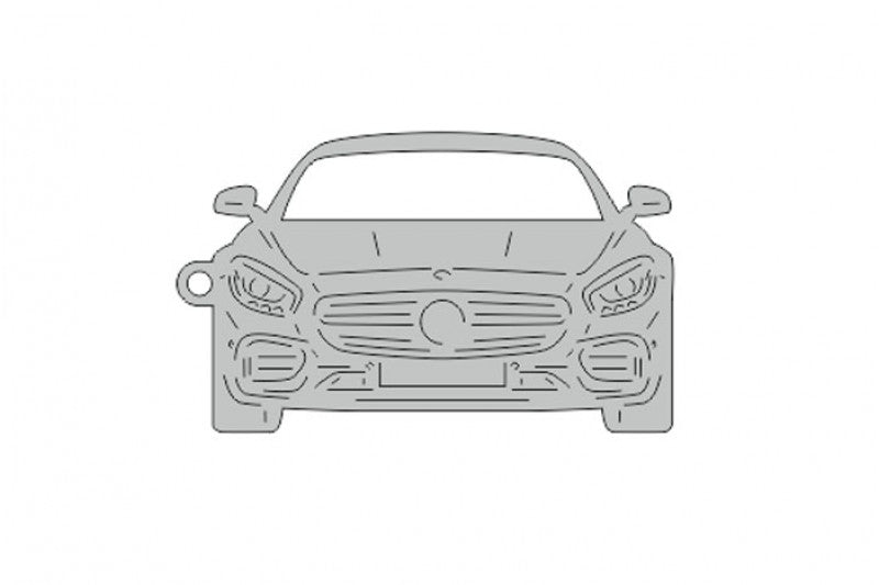 Car Keychain for Mercedes AMG GT (type FRONT) Keychains opdesign