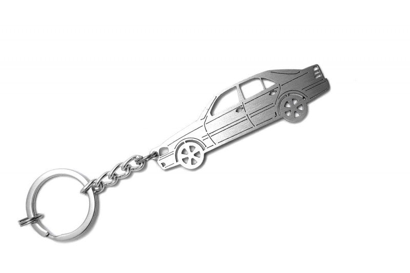 Car Keychain for Mercedes C-Class W202 (type STEEL) - decoinfabric