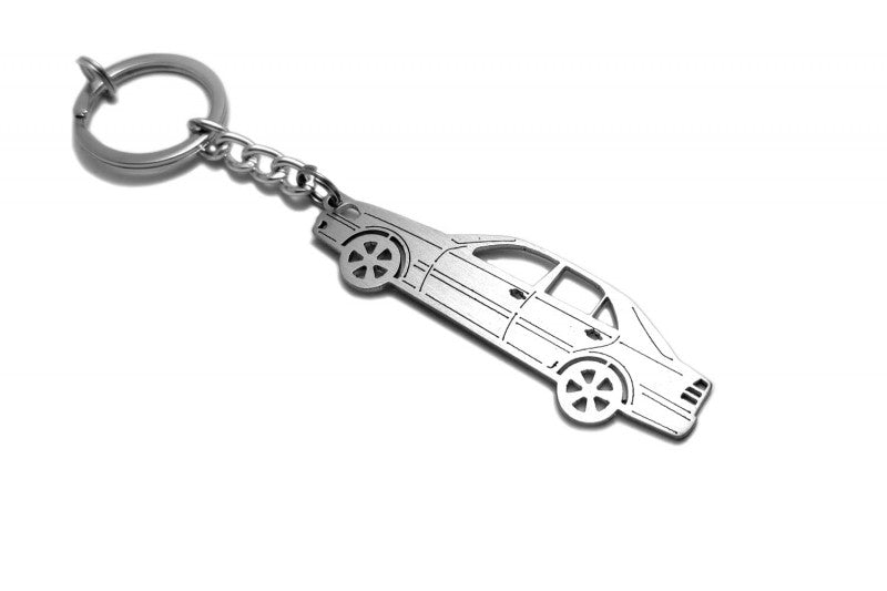 Car Keychain for Mercedes C-Class W202 (type STEEL) Keychains opdesign