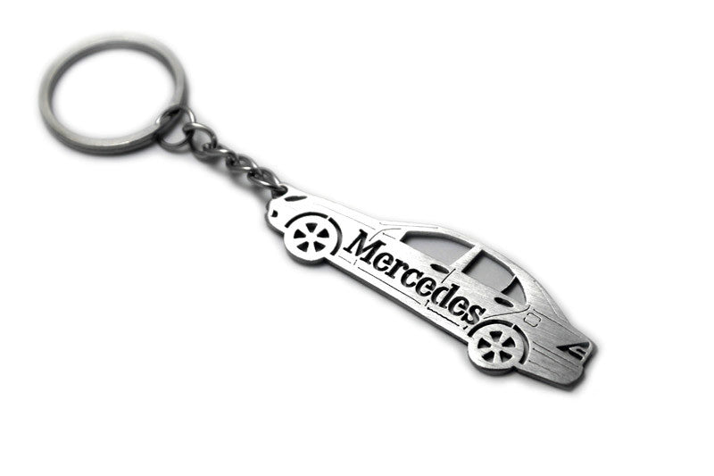 Car Keychain for Mercedes C-Class W203 (type STEEL) - decoinfabric