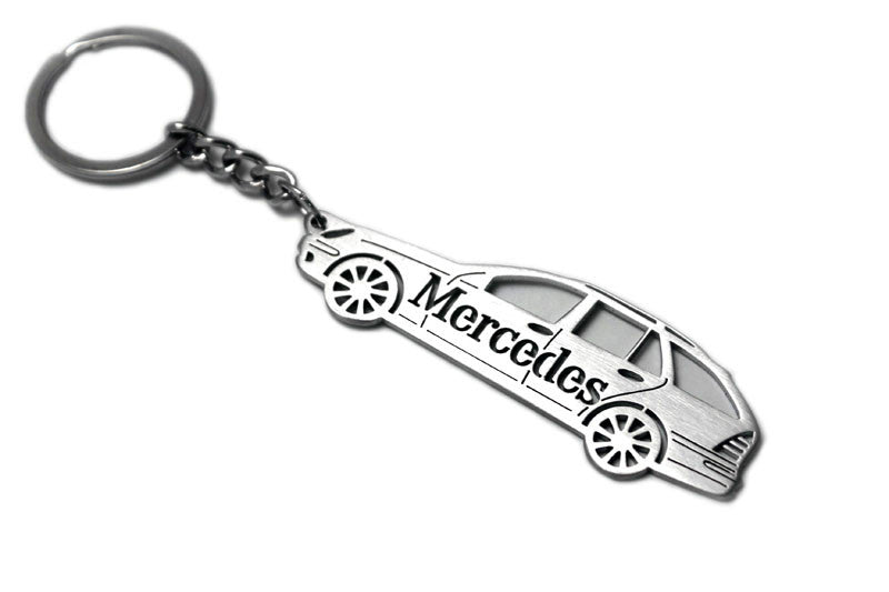 Car Keychain for Mercedes C-Class W203 Universal (type STEEL) Keychains opdesign
