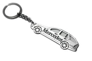 Car Keychain for Mercedes C-Class W203 Universal (type STEEL) Keychains opdesign
