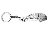Car Keychain for Mercedes C-Class W203 Universal (type STEEL) Keychains opdesign