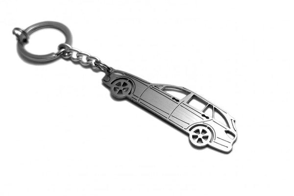 Car Keychain for Mercedes C-Class W205 Universal (type STEEL) - decoinfabric