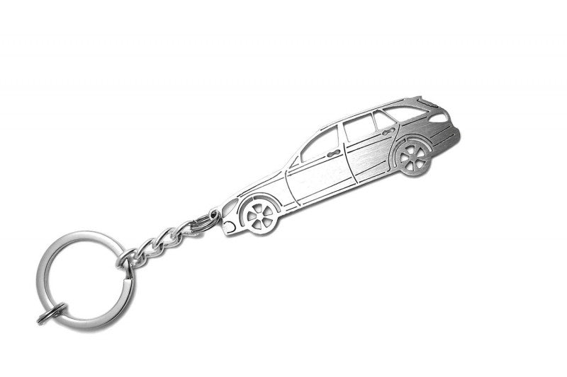 Car Keychain for Mercedes C-Class W205 Universal (type STEEL) - decoinfabric