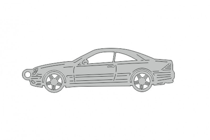 Car Keychain for Mercedes CL-Class C215 (type STEEL) Keychains opdesign