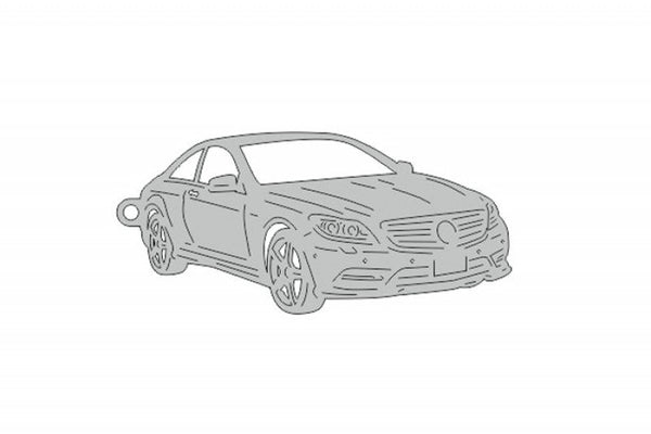 Car Keychain for Mercedes CL-Class C216 (type 3D) - decoinfabric