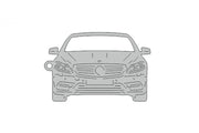 Car Keychain for Mercedes CL-Class C216 (type FRONT) Keychains opdesign