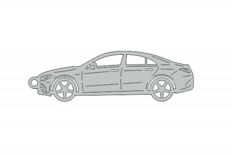 Car Keychain for Mercedes CLA-Class II W118 (type STEEL) Keychains opdesign