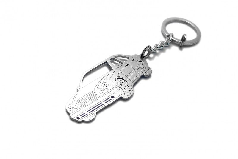 Car Keychain for Mercedes E-Class W210 (type 3D) - decoinfabric