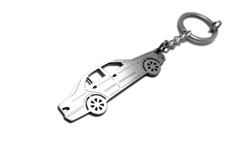 Car Keychain for Mercedes E-Class W210 (type STEEL) - decoinfabric