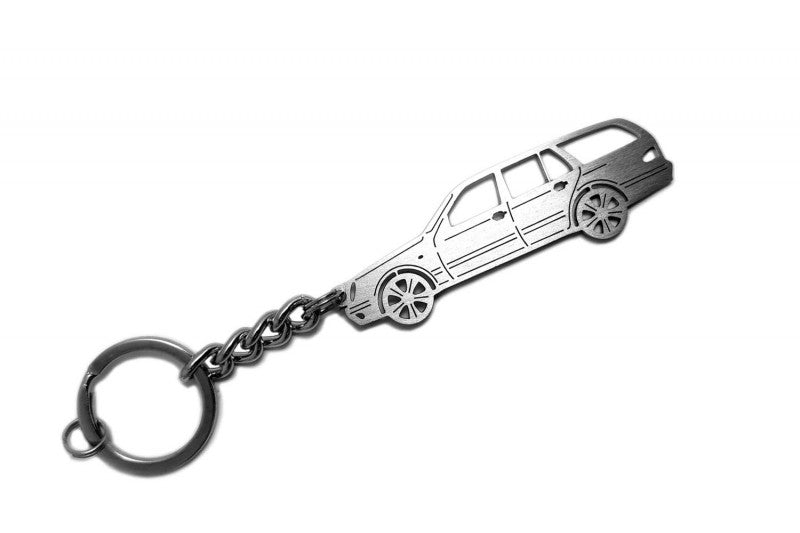 Car Keychain for Mercedes E-Class W210 Universal (type STEEL) - decoinfabric