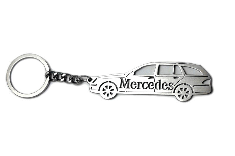 Car Keychain for Mercedes E-Class W211 Universal (type STEEL) Keychains opdesign