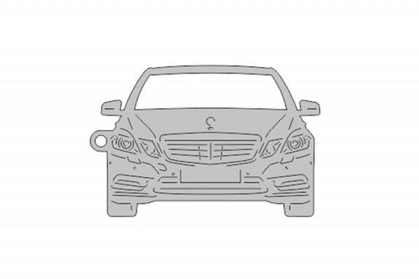 Car Keychain for Mercedes E-Class W212 (type FRONT) - decoinfabric