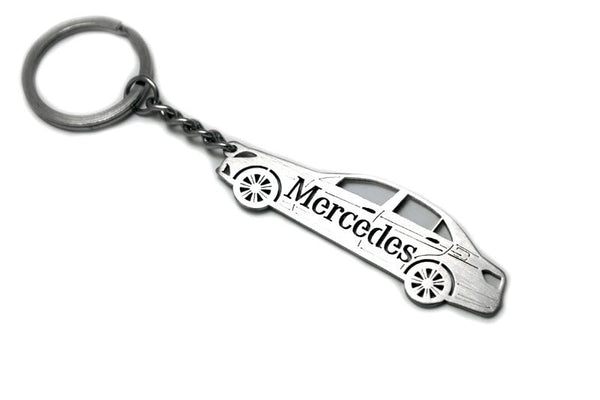 Car Keychain for Mercedes E-Class W212 (type STEEL) - decoinfabric