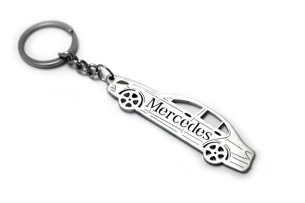 Car Keychain for Mercedes E-Class W213 (type STEEL) - decoinfabric