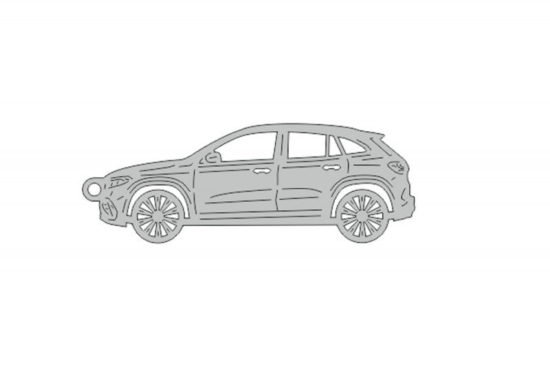 Car Keychain for Mercedes EQA (type STEEL) Keychains opdesign
