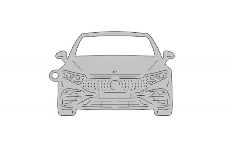 Car Keychain for Mercedes EQS (type FRONT) Keychains opdesign