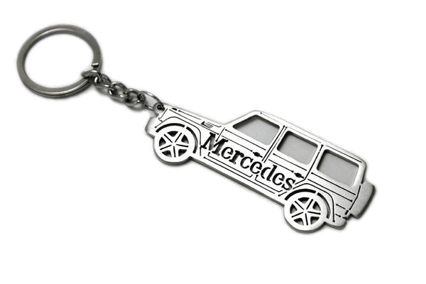 Car Keychain for Mercedes G-Class W463 (type STEEL)