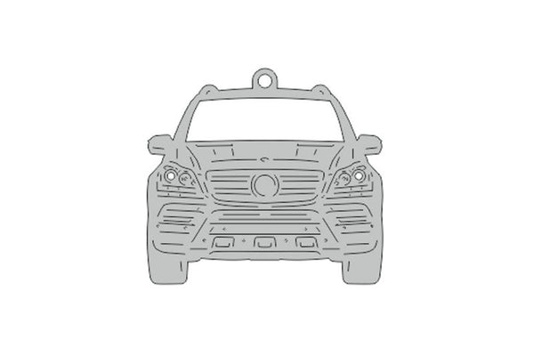 Car Keychain for Mercedes GL-Class X164 (type FRONT) - decoinfabric