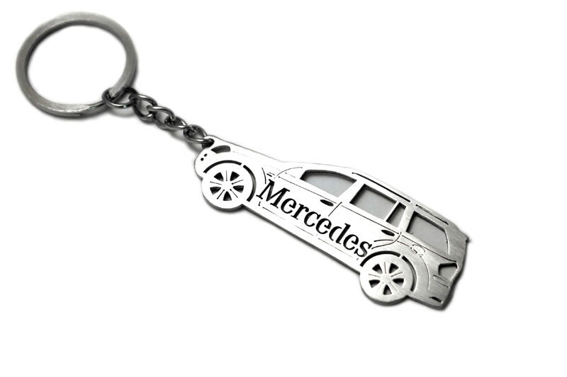Car Keychain for Mercedes GL-Class X164 (type STEEL) Keychains opdesign