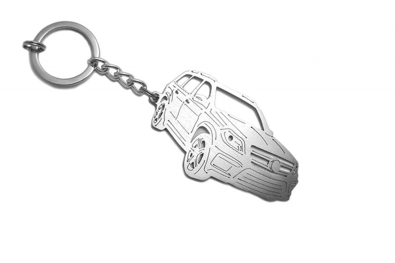 Car Keychain for Mercedes GL-Class X166 (type 3D) - decoinfabric