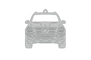 Car Keychain for Mercedes GL-Class X166 (type FRONT) Keychains opdesign