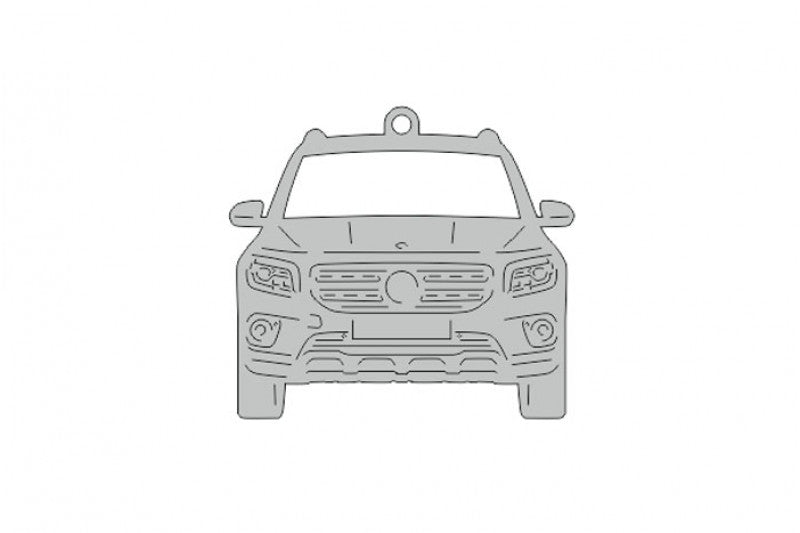 Car Keychain for Mercedes GLB-Class X247 (type FRONT) Keychains opdesign