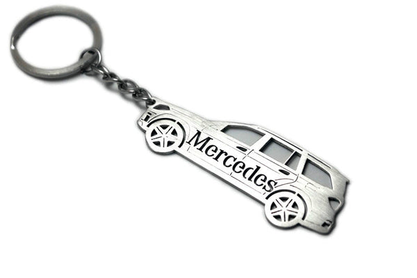 Car Keychain for Mercedes GLB-Class X247 (type STEEL) - decoinfabric