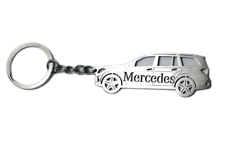 Car Keychain for Mercedes GLB-Class X247 (type STEEL) - decoinfabric