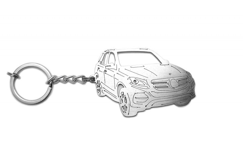 Car Keychain for Mercedes GLE I (type 3D) - decoinfabric