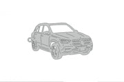 Car Keychain for Mercedes GLE II W167 (type 3D) Keychains opdesign