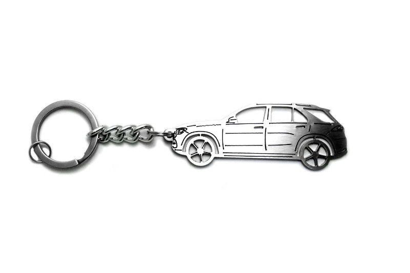 Car Keychain for Mercedes GLE II W167 (type STEEL) - decoinfabric