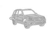Car Keychain for Mercedes GLK-Class X204 (type 3D) Keychains opdesign