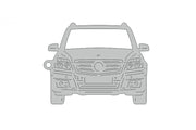 Car Keychain for Mercedes GLK-Class X204 (type FRONT) Keychains opdesign