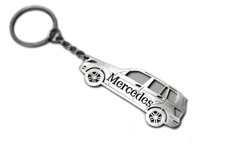 Car Keychain for Mercedes GLK-Class X204 (type STEEL) Keychains opdesign