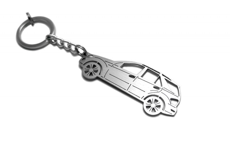 Car Keychain for Mercedes ML-Class W164 (type STEEL) Keychains opdesign